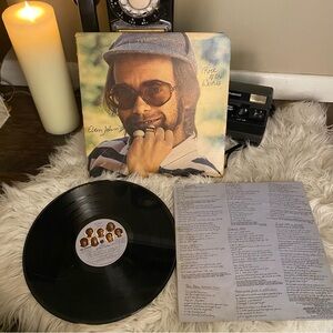Elton John Vinyl Record Vintage 1975